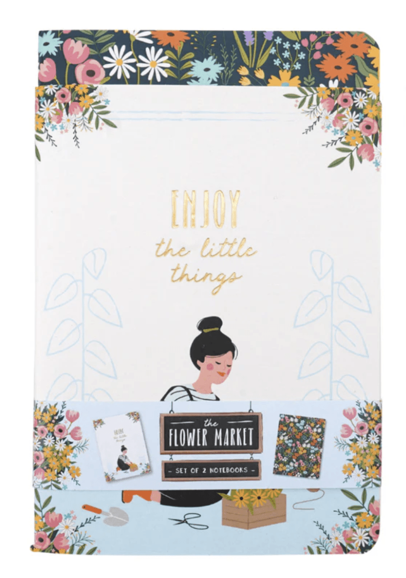 Flower Market A6 Notepads