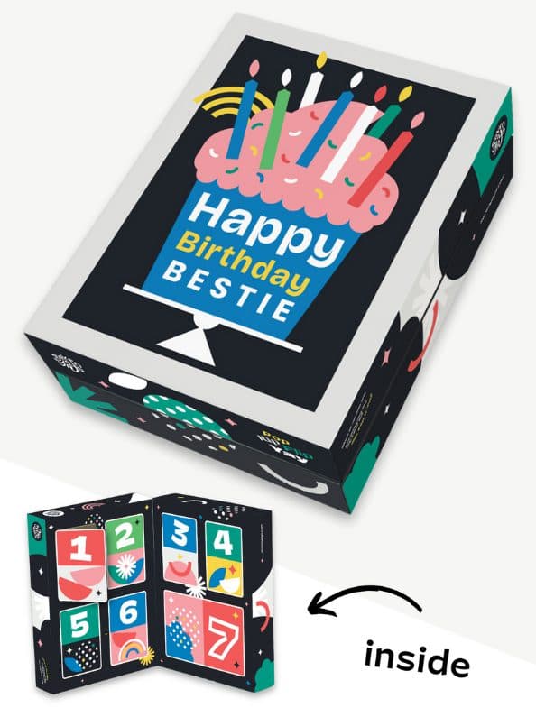 Birthday Advent Yay for Friend — Classic