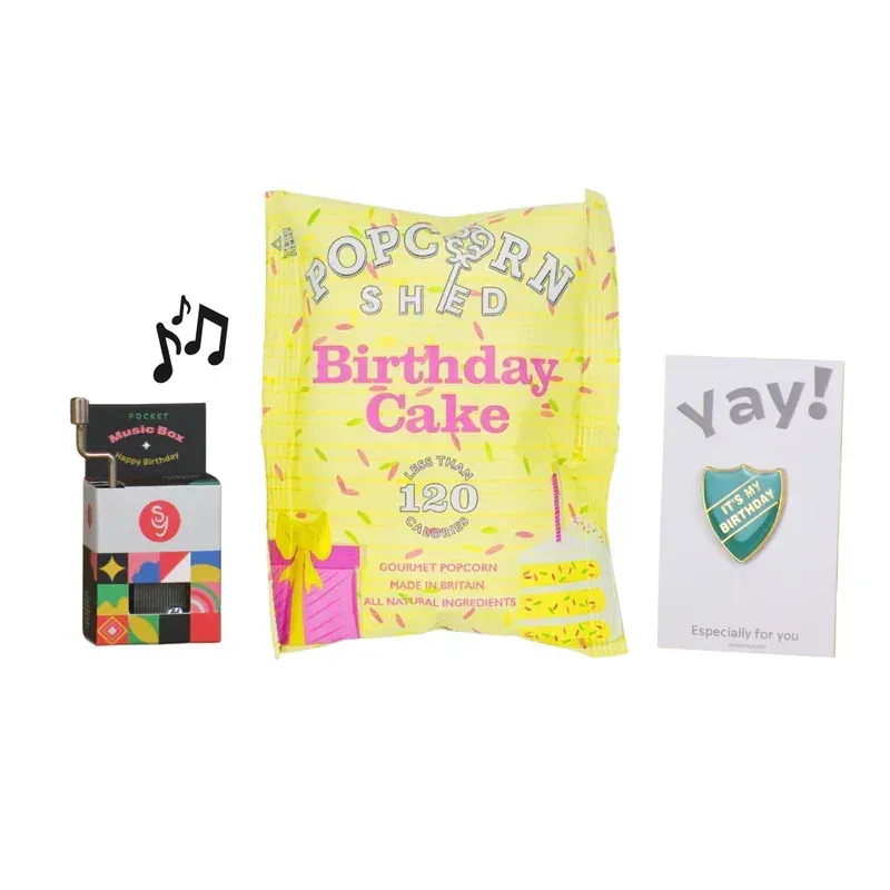 Birthday Cake Popcorn Celebration Pack