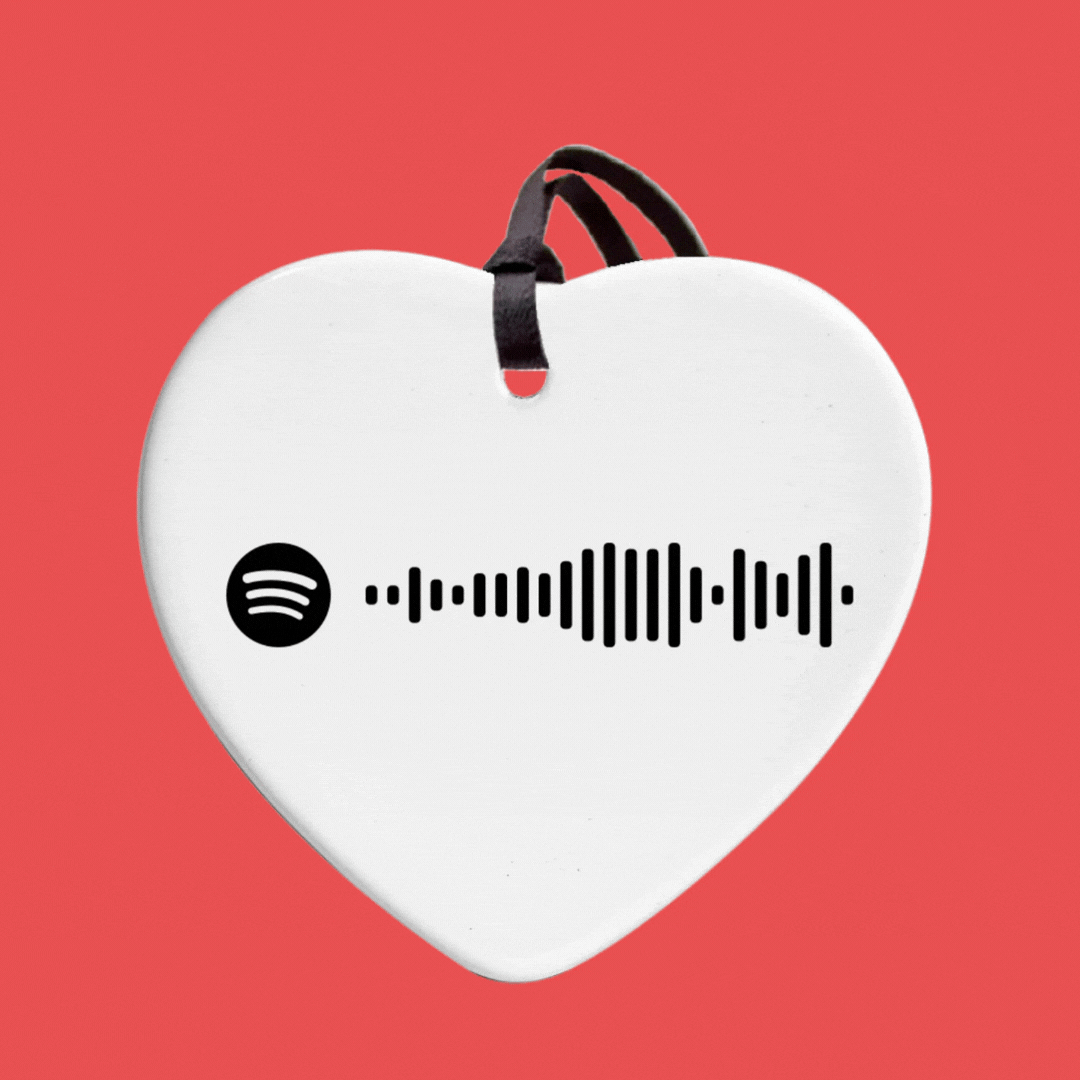 Spotify Code Ceramic - Valentine's Collection
