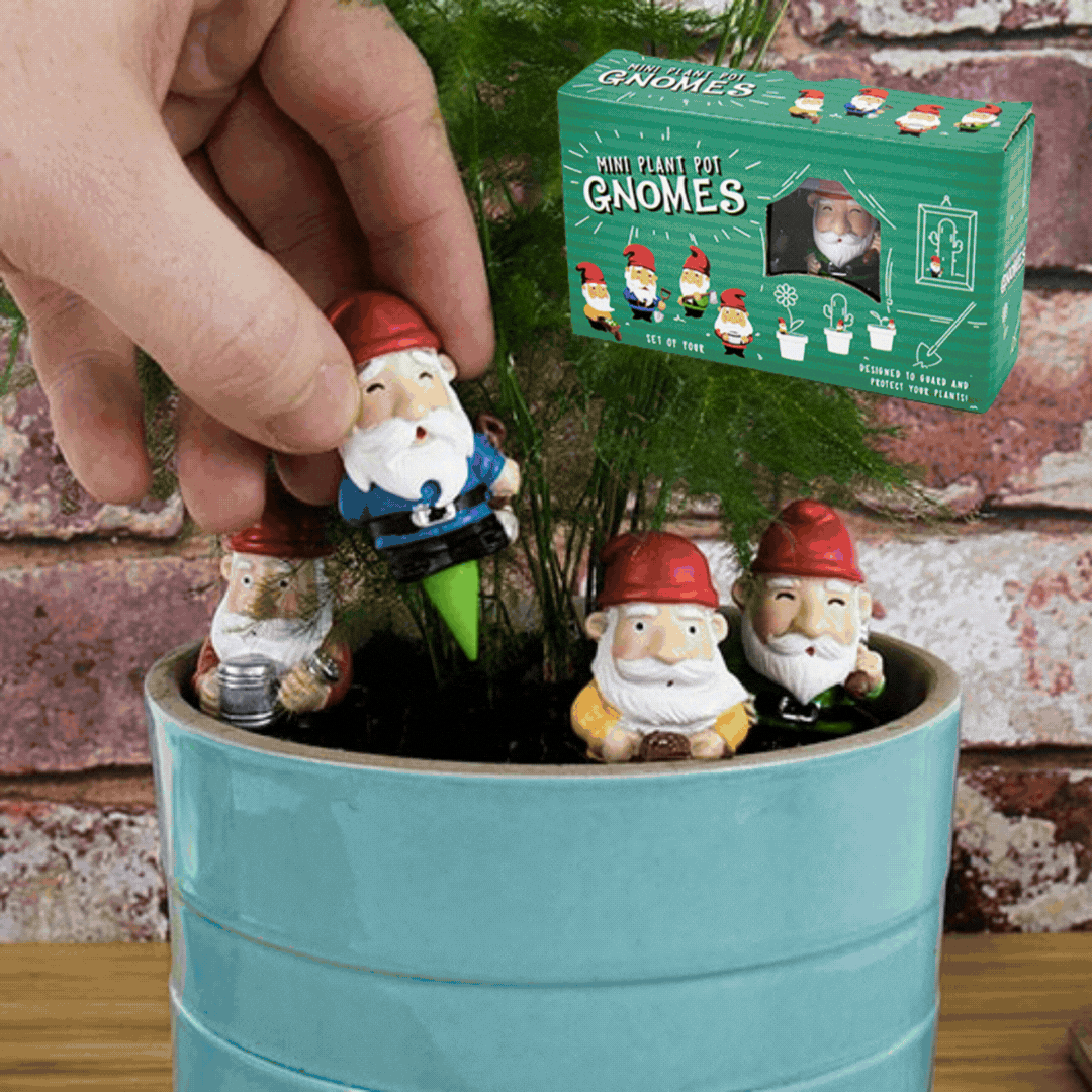 Mini Plant Pot Figurines: For the Person Whose Home is Basically a Jungle