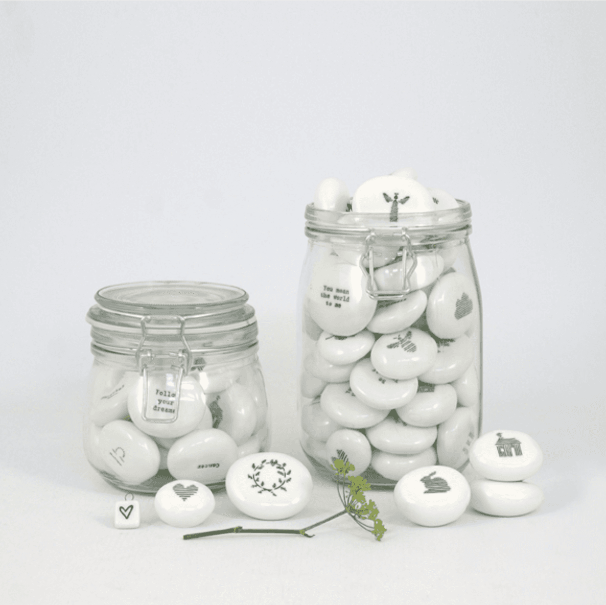 Porcelain Pebbles - A Special Keepsake for Mum, Sister, Daughter or Friend