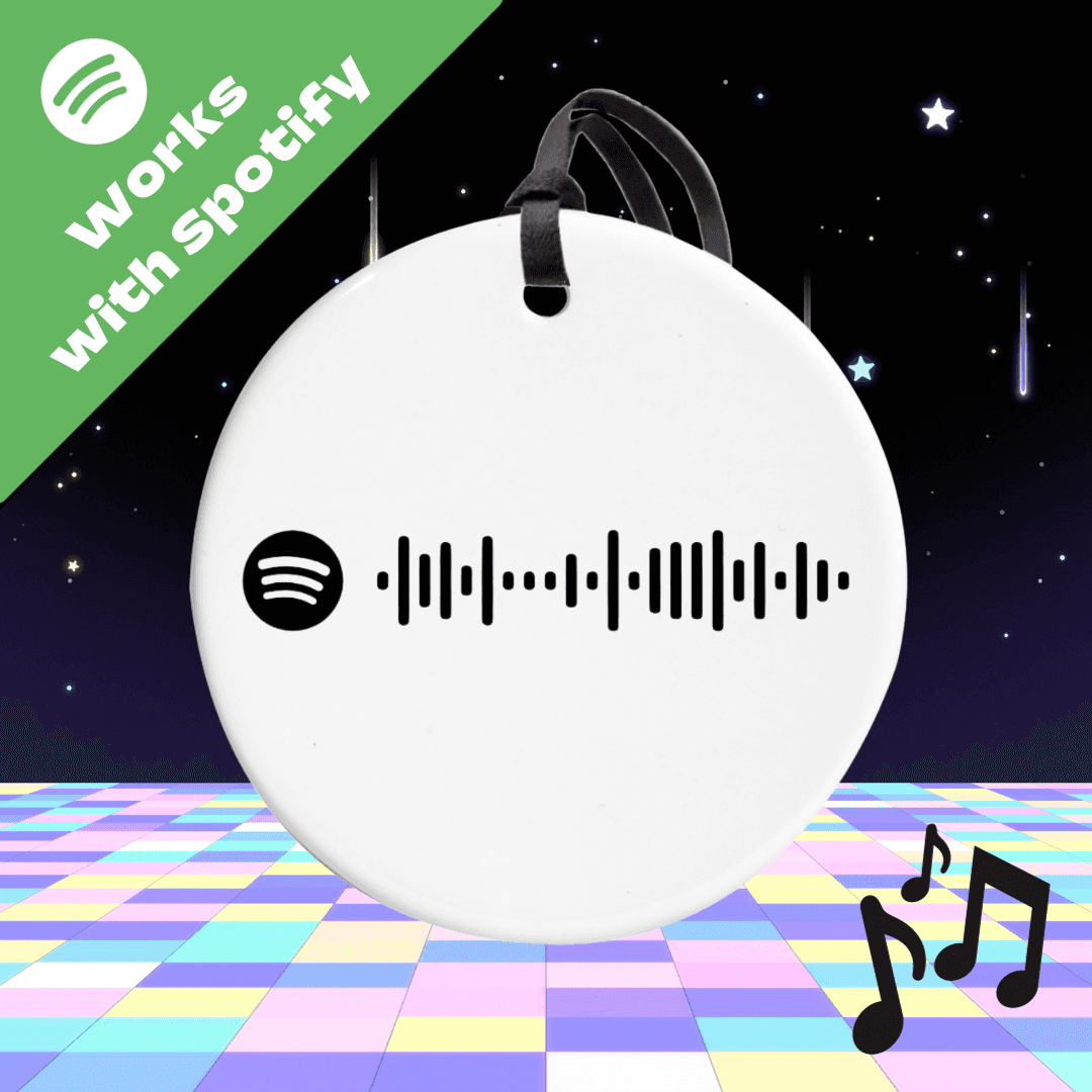 Spotify Code Ceramic - Birthday Disco Collection