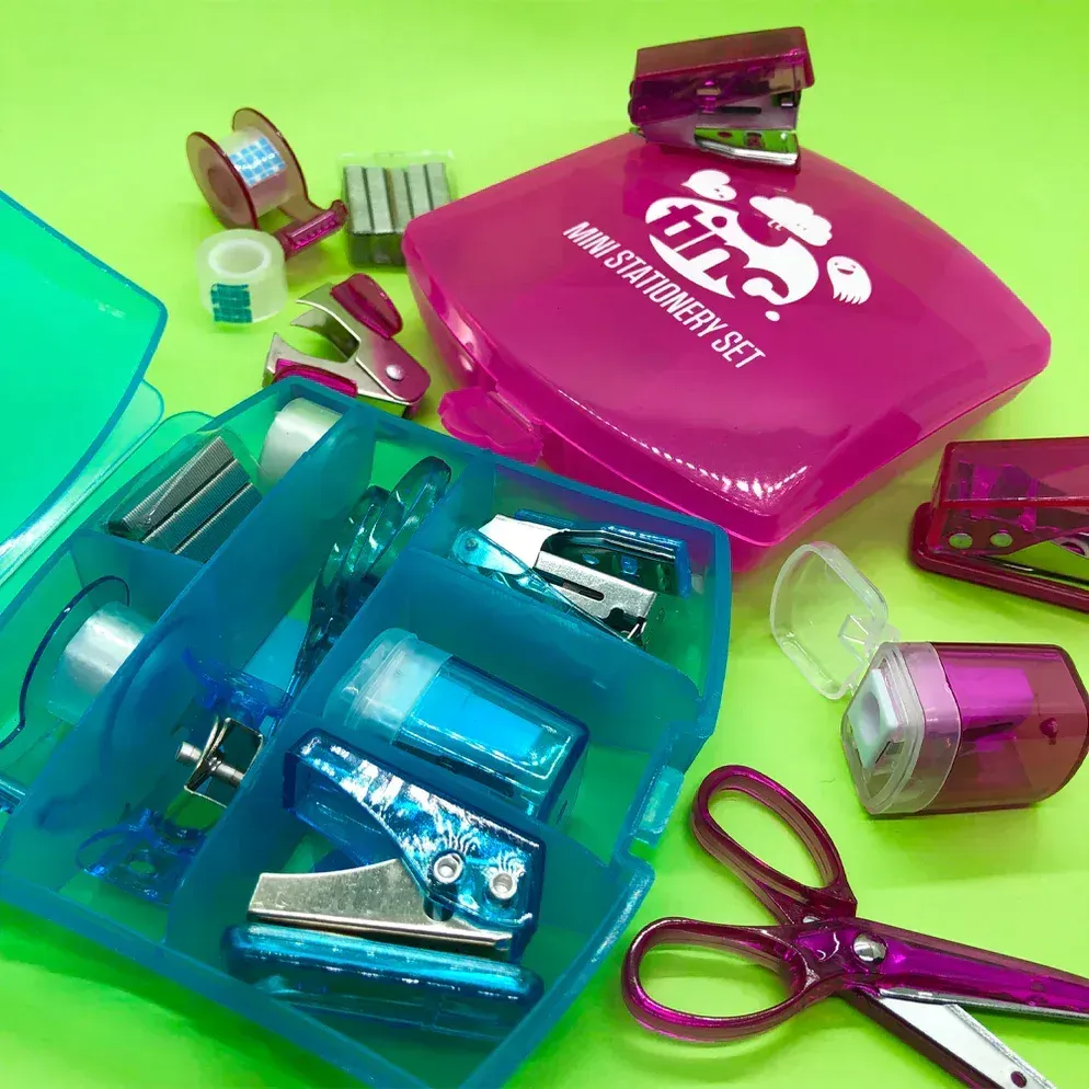 Mini Stationary Sets - Pink or Blue