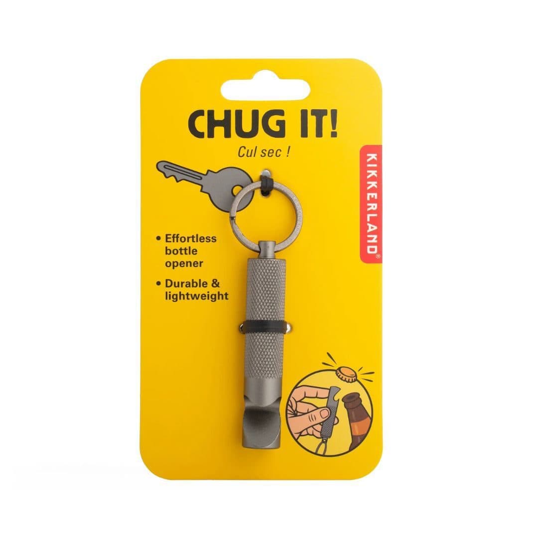Chug It! Keyring Bottle Opener