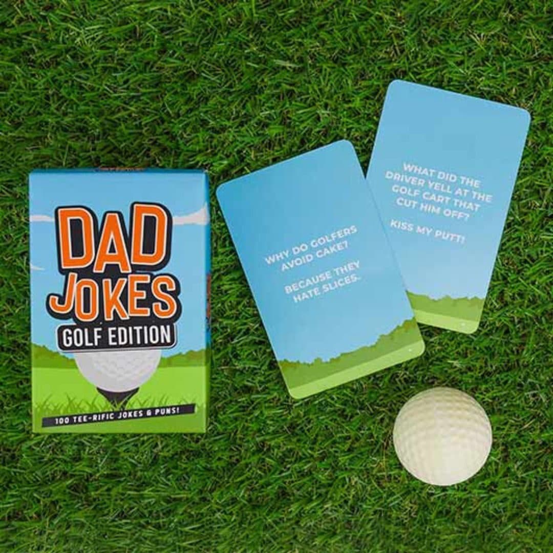 Dad Jokes Golf Edition - 100 Cards of Tee-riffic Puns