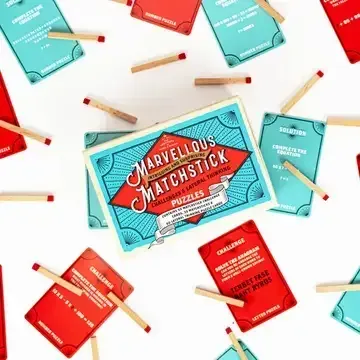 Magnificent Matchstick Challenges — 50 Brain Teasers to Test a Bright Spark