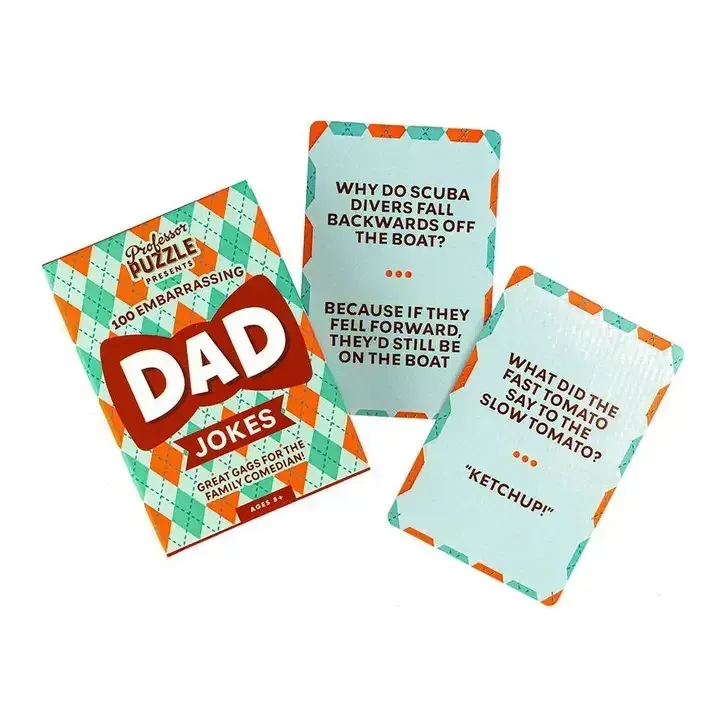 Dad Jokes Game — 100 Groan-Worthy Jokes for the Whole Family