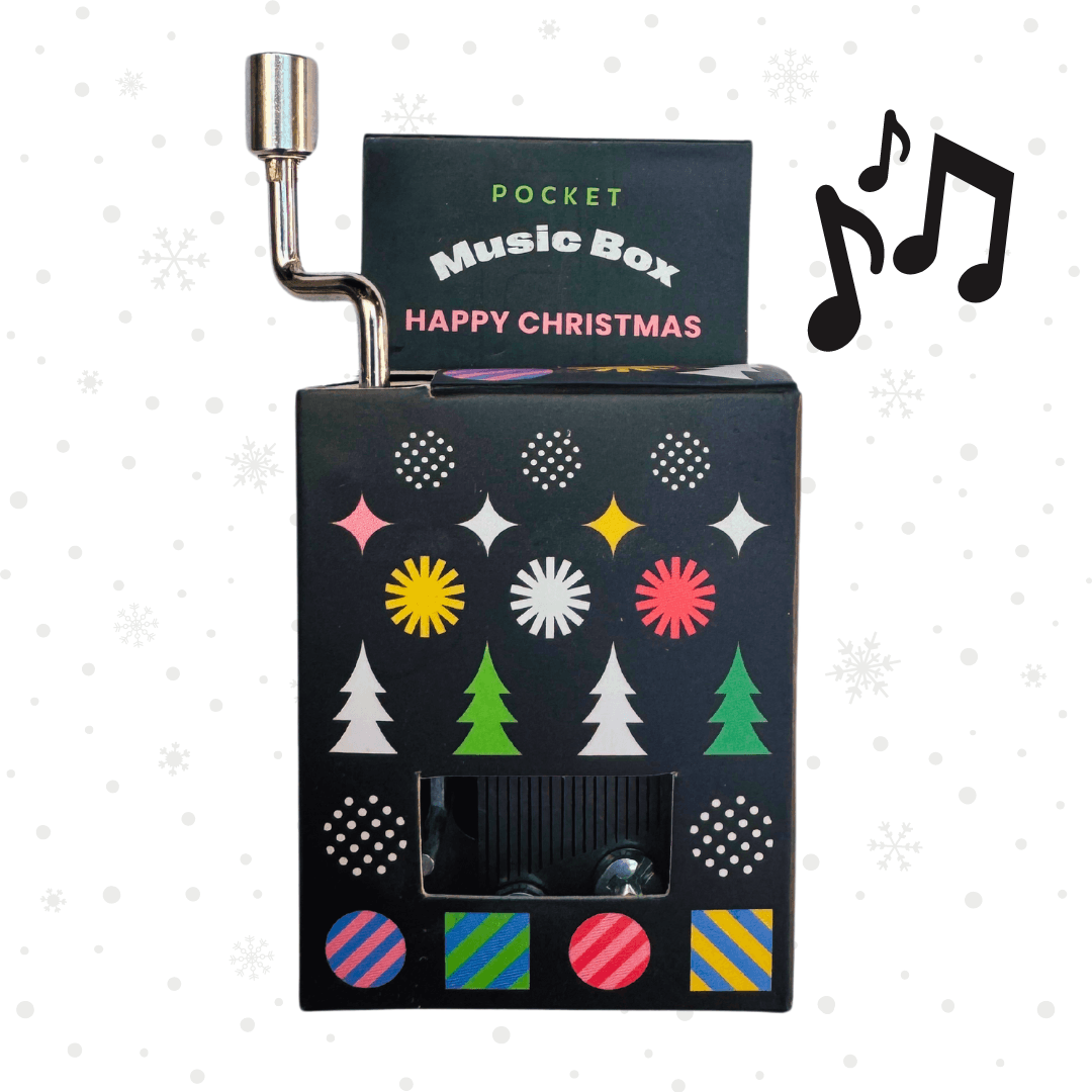 Christmas Original Hand Crank Music Box