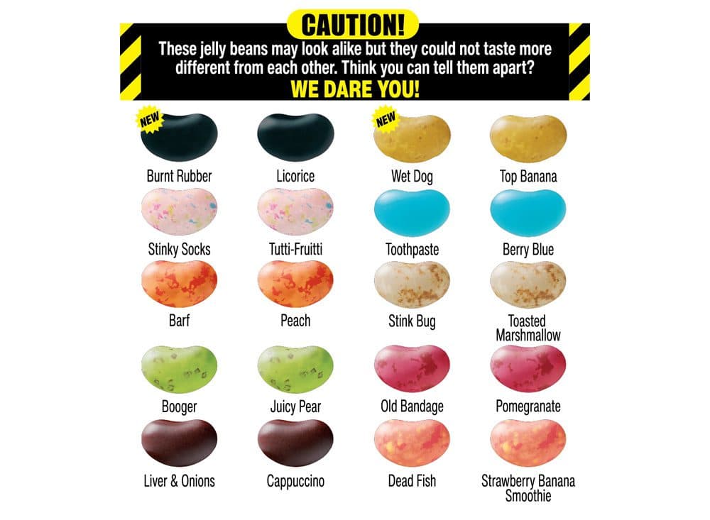 Bean Boozled Dare to Compare Jelly Beans 7th Edition 45g