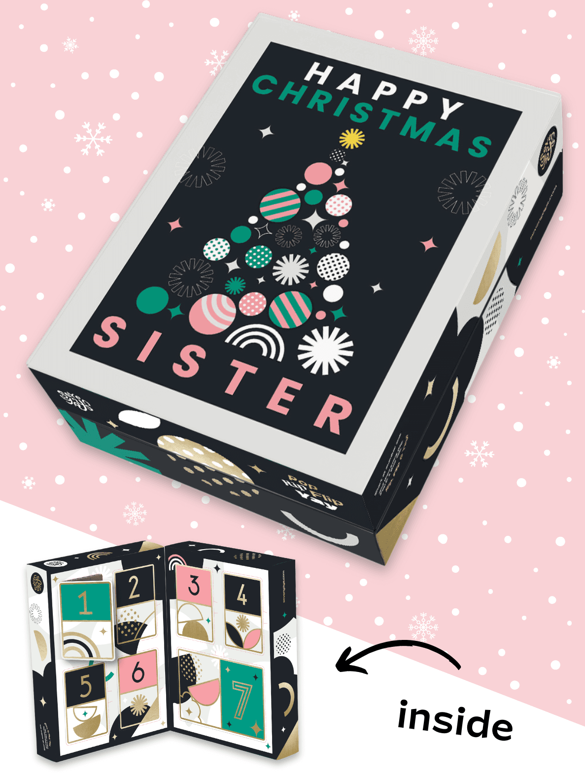 Christmas Advent Yay for Sister — Premium