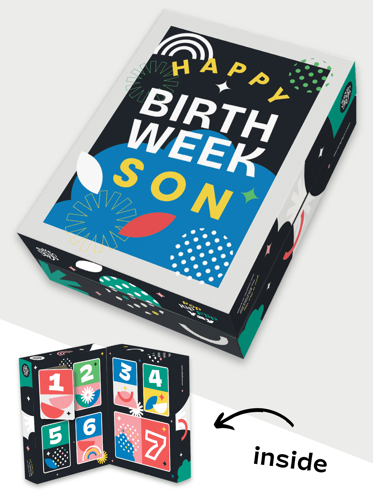 Birthday Advent Yay for Son — Classic