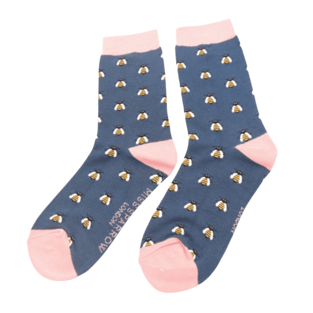 Miss Sparrow Bamboo Socks - 15 Quirky Designs for Happy Feet