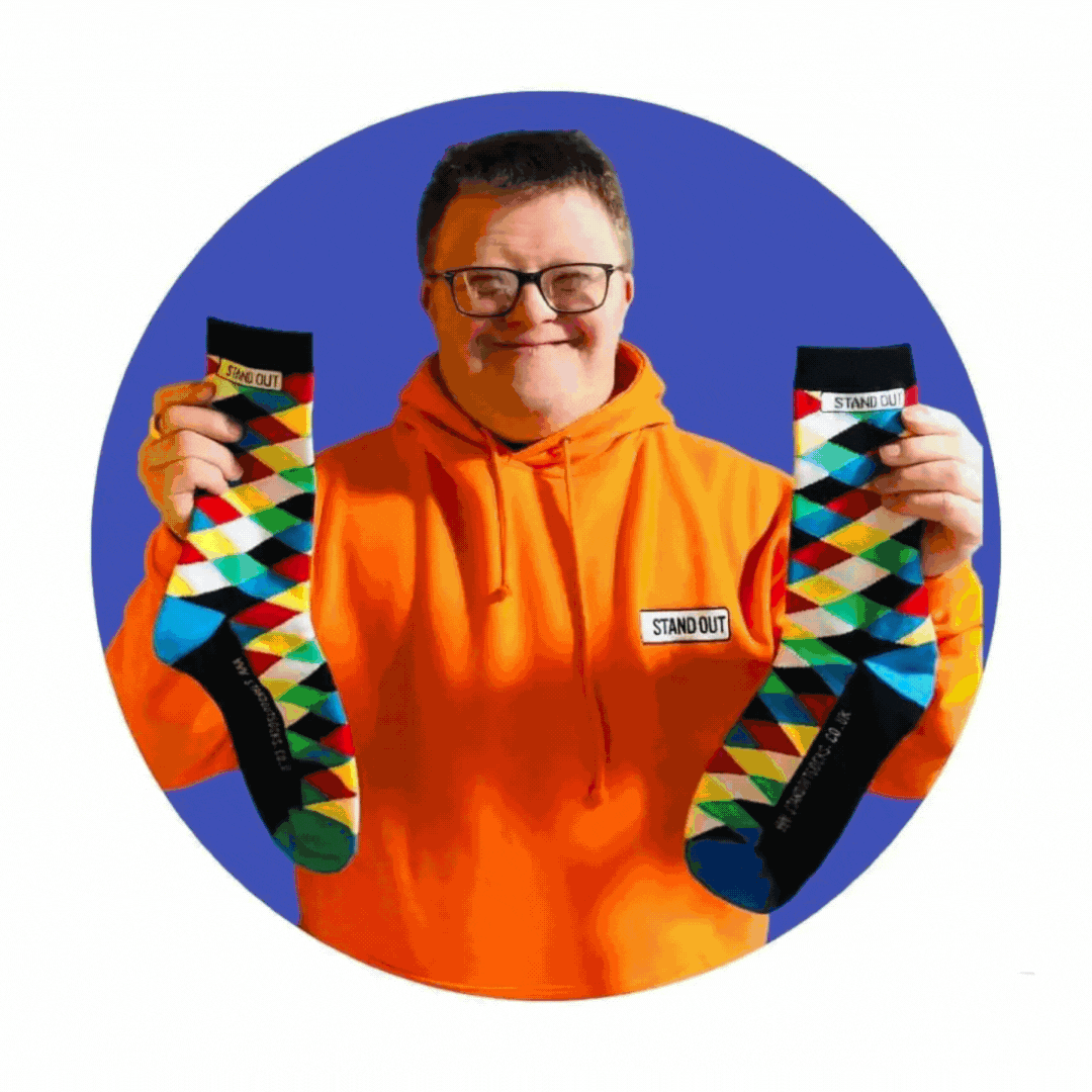 Stand Out Socks (size 8-12)