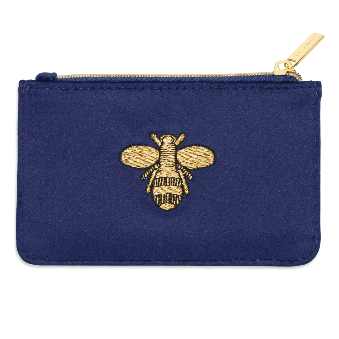 Estella Bartlett Velvet Bee Card Purse