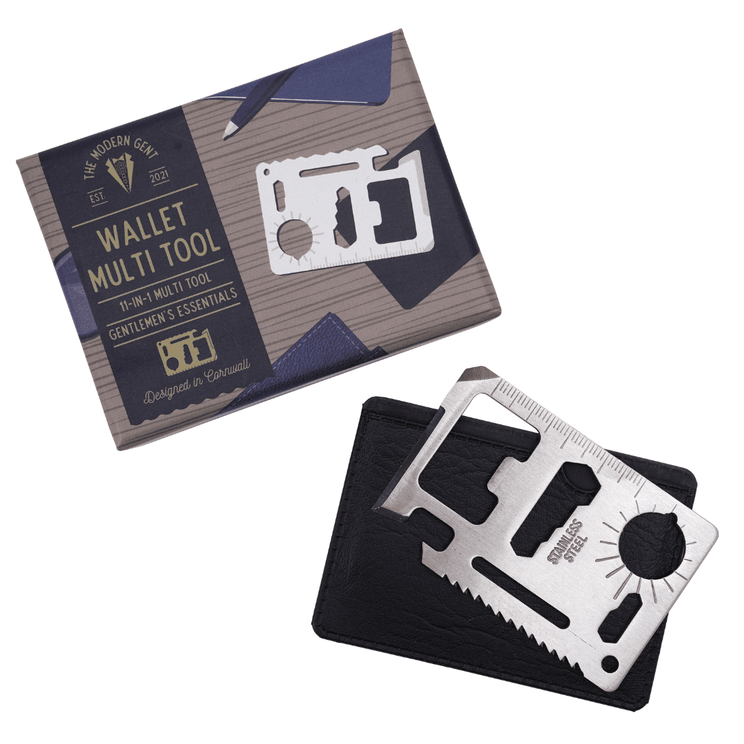 Wallet Multi Tool — Eleven Tools, One Pocket-Sized Piece