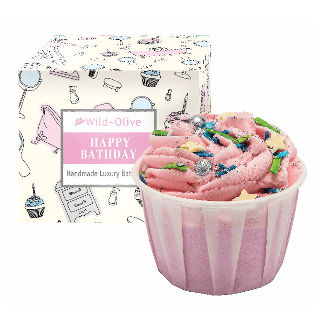 Wild Olive Luxury Happy Bathday Bath Melt