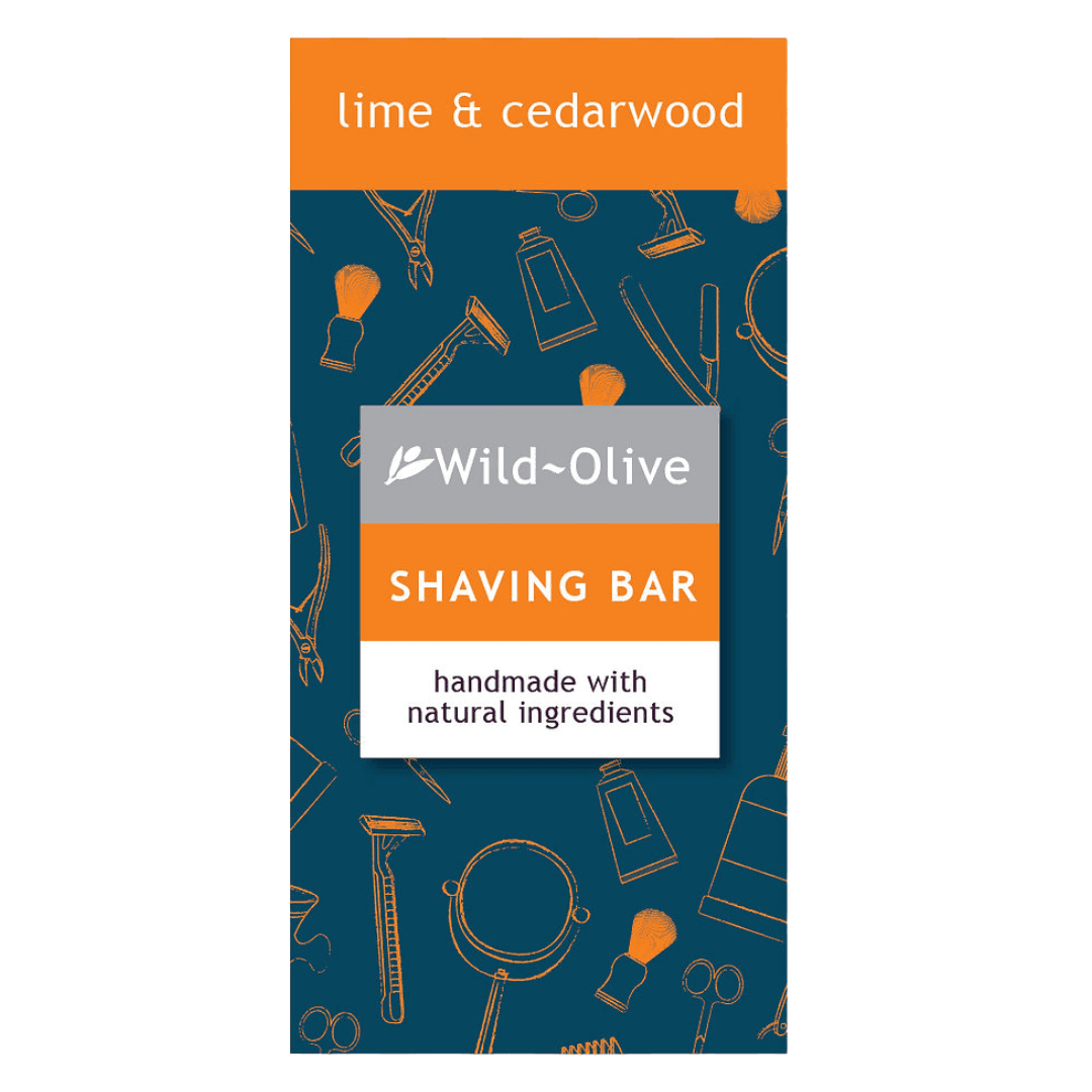 Shaving French Lime & Cedarwood Soap Bar 50g
