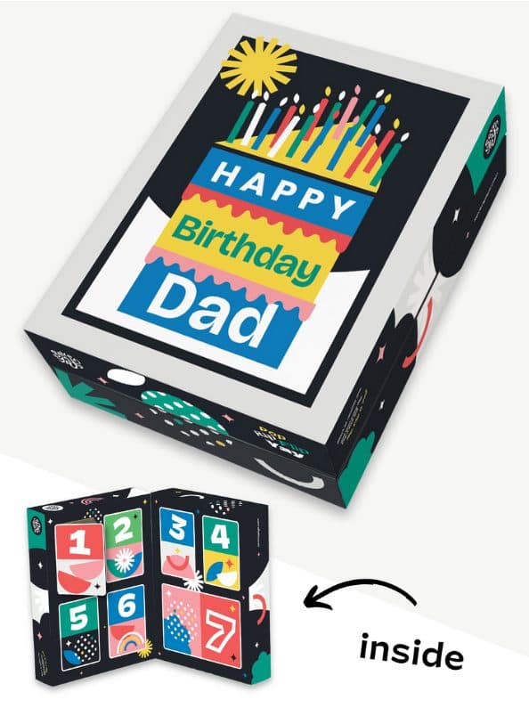 Birthday Advent Yay for Dad — Showpiece