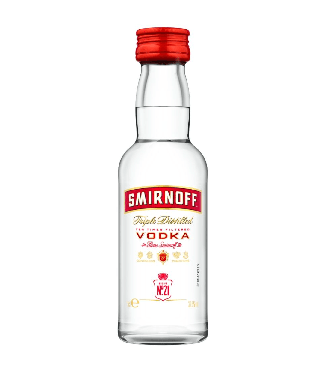 Smirnoff Vodka 5cl Miniature – Original or Orange