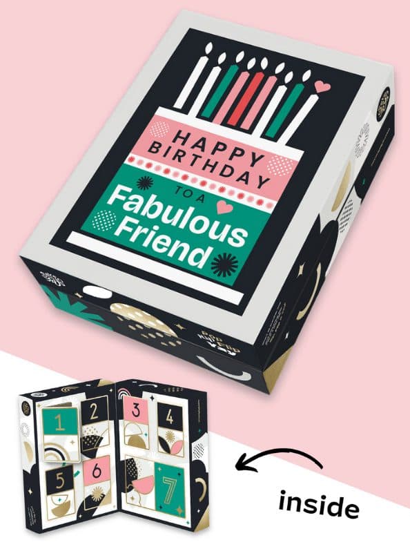 Birthday Advent Yay for Friend — Showpiece