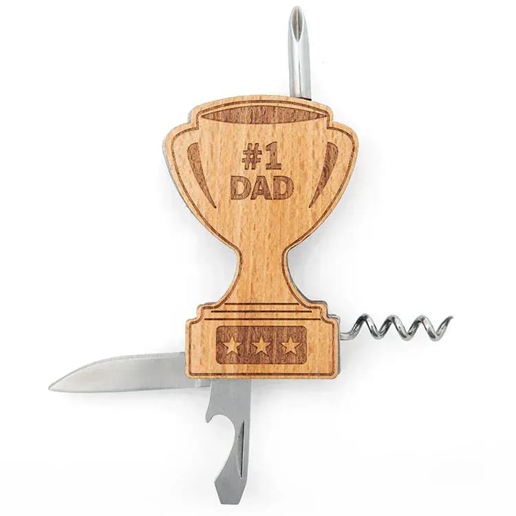 #1 Dad Trophy Multi-tool from Kikkerland
