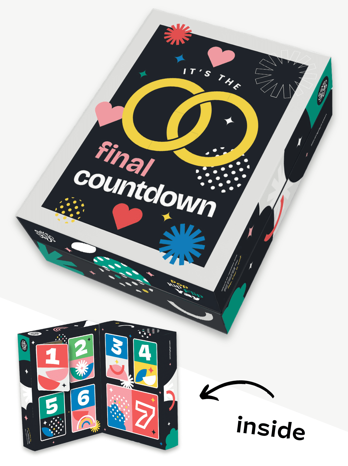 Engagement Advent Yay for Friend — Showpiece