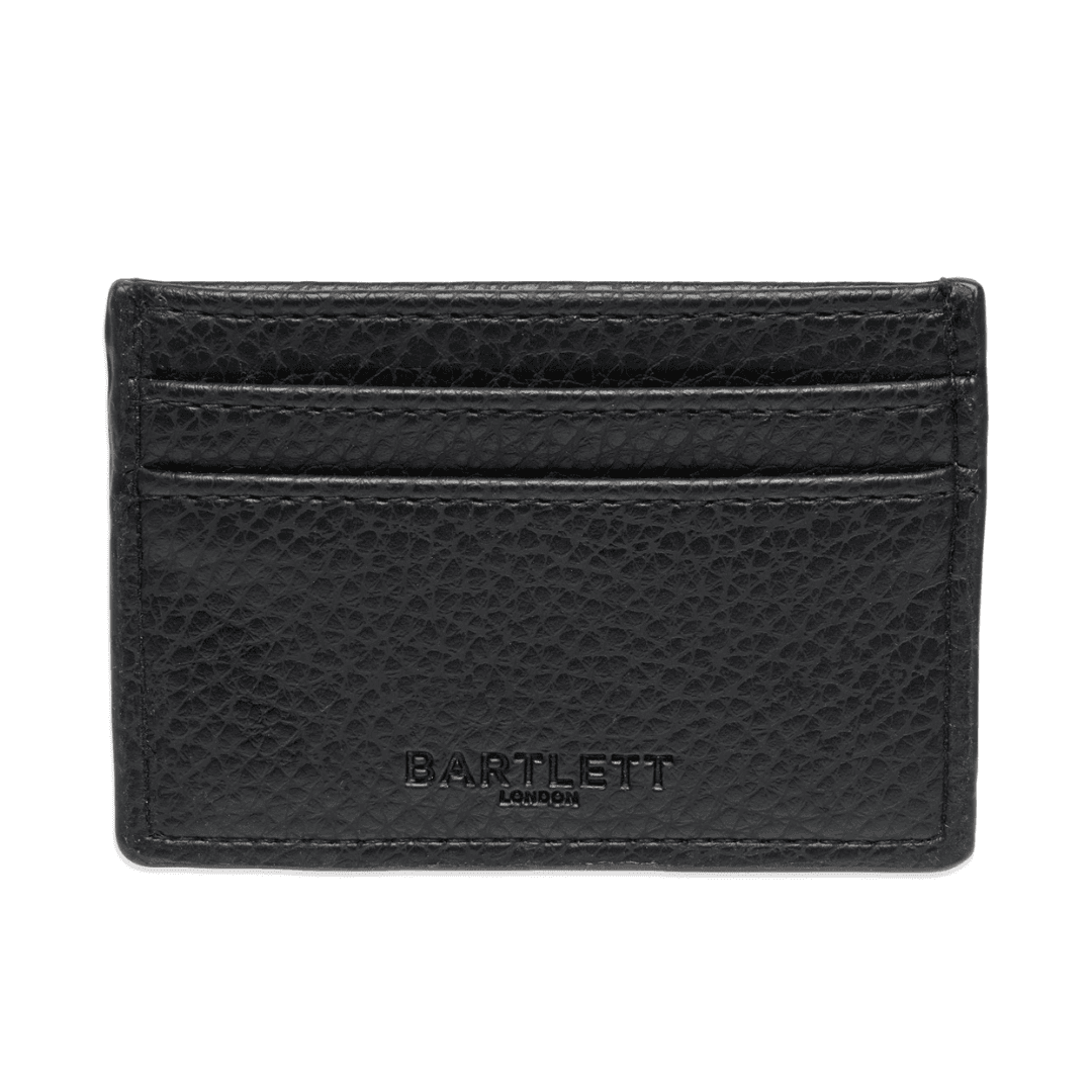 Bartlett London Mens Black Card Holder – The Upgrade He Won't Buy Himself