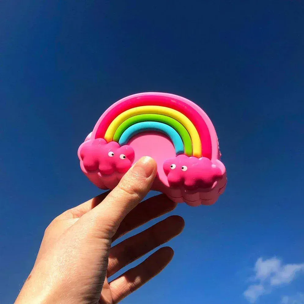 Rainbow Silicone Purse