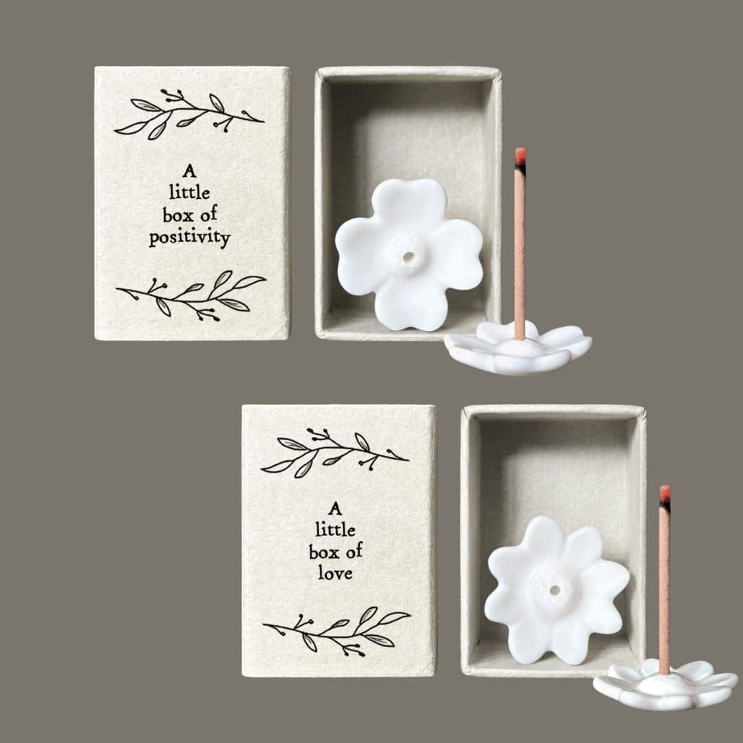 Mini Flower Incense Holder and Sticks
