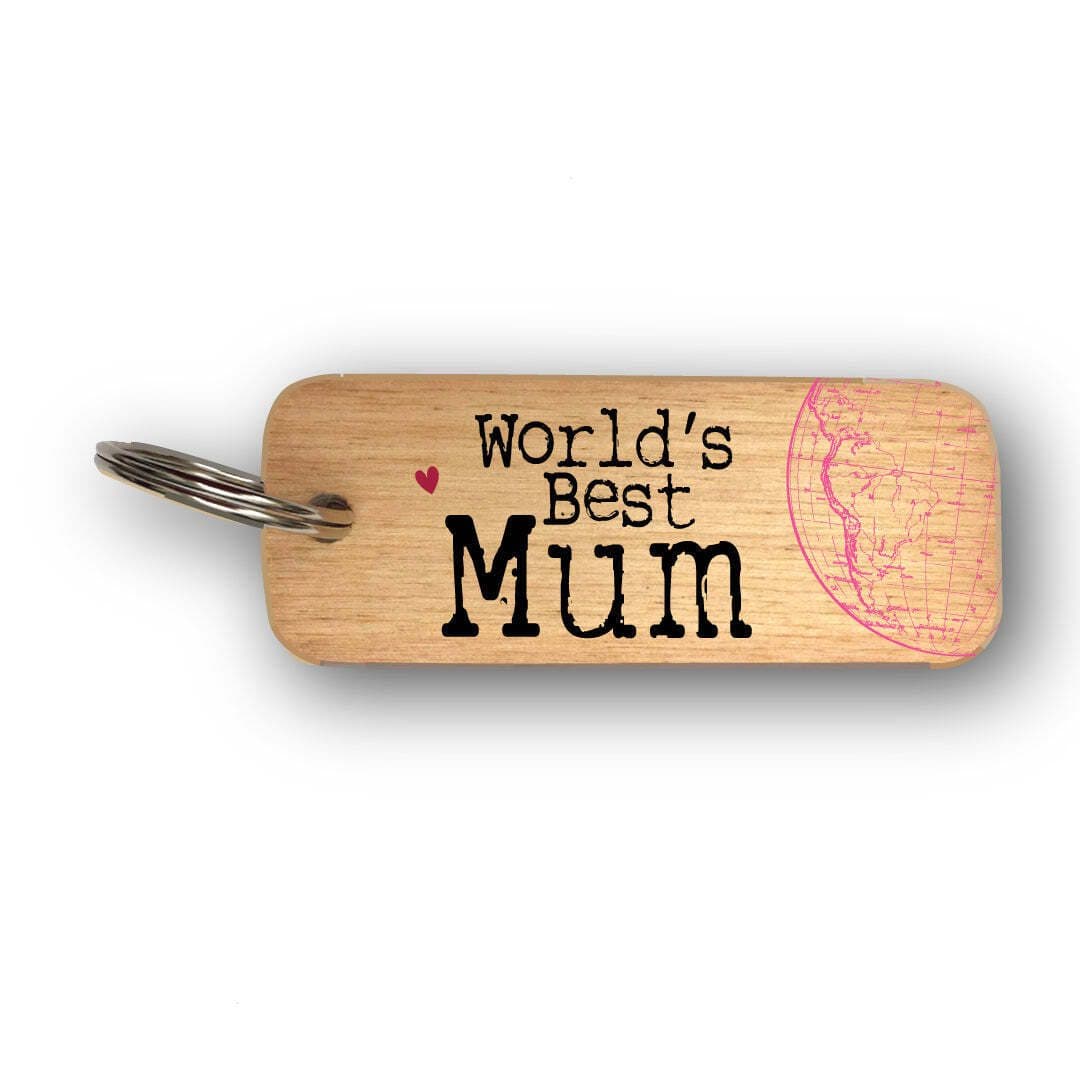Keyring - 'World's Best Mum'