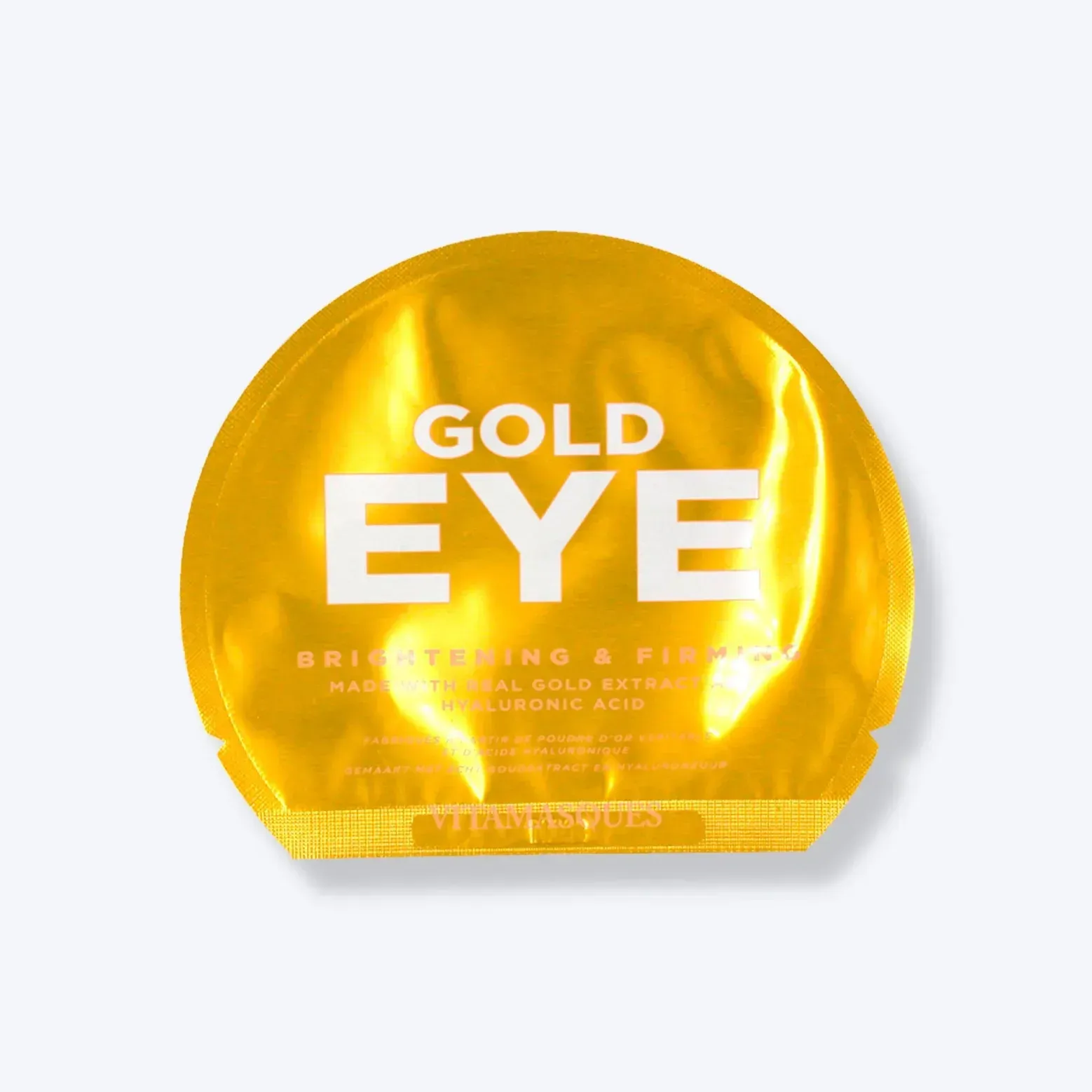 Vitamasques Eye Masks - Gold Eye Pads and Crystal Glow Hydrogel