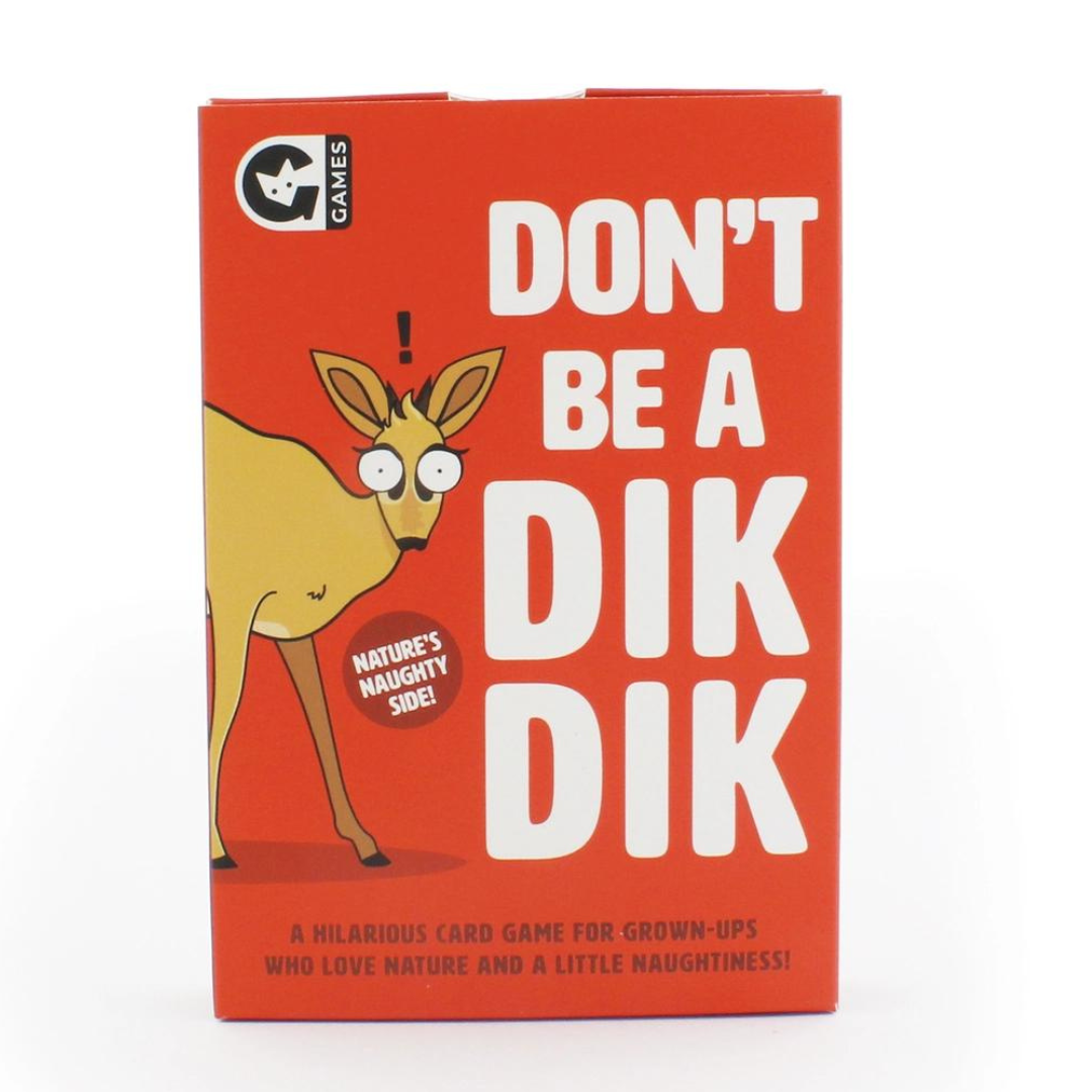 Don't Be A Dik Dik Adult Party Card Game
