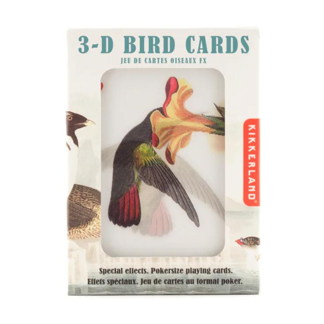 3D Playing Cards - Cats or Birds