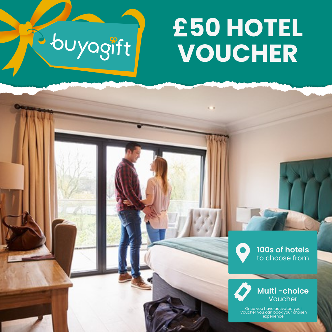 £50 Hotel Stay Gift Voucher