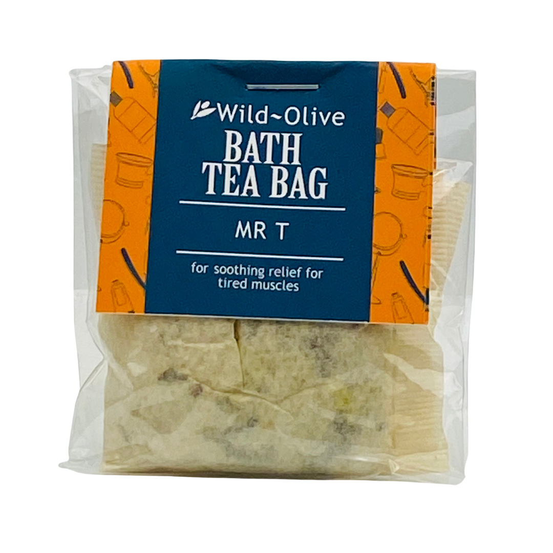 Mr T Bath Tea Bag by Wild Olive Derbyshire