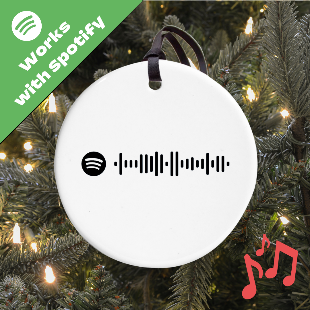 Spotify Code Christmas Party Tree Ceramic
