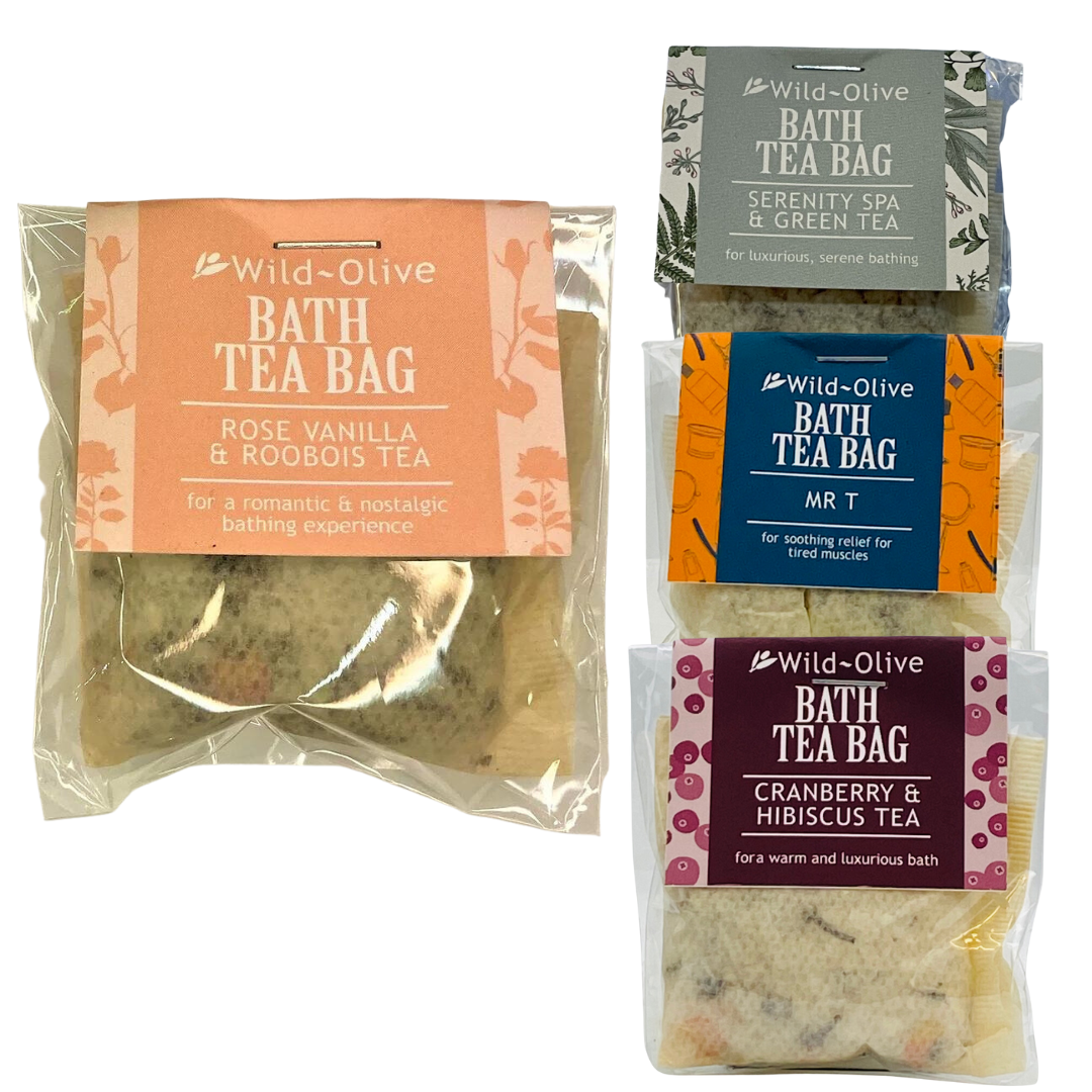 Bath Tea Bag by Wild Olive Derbyshire
