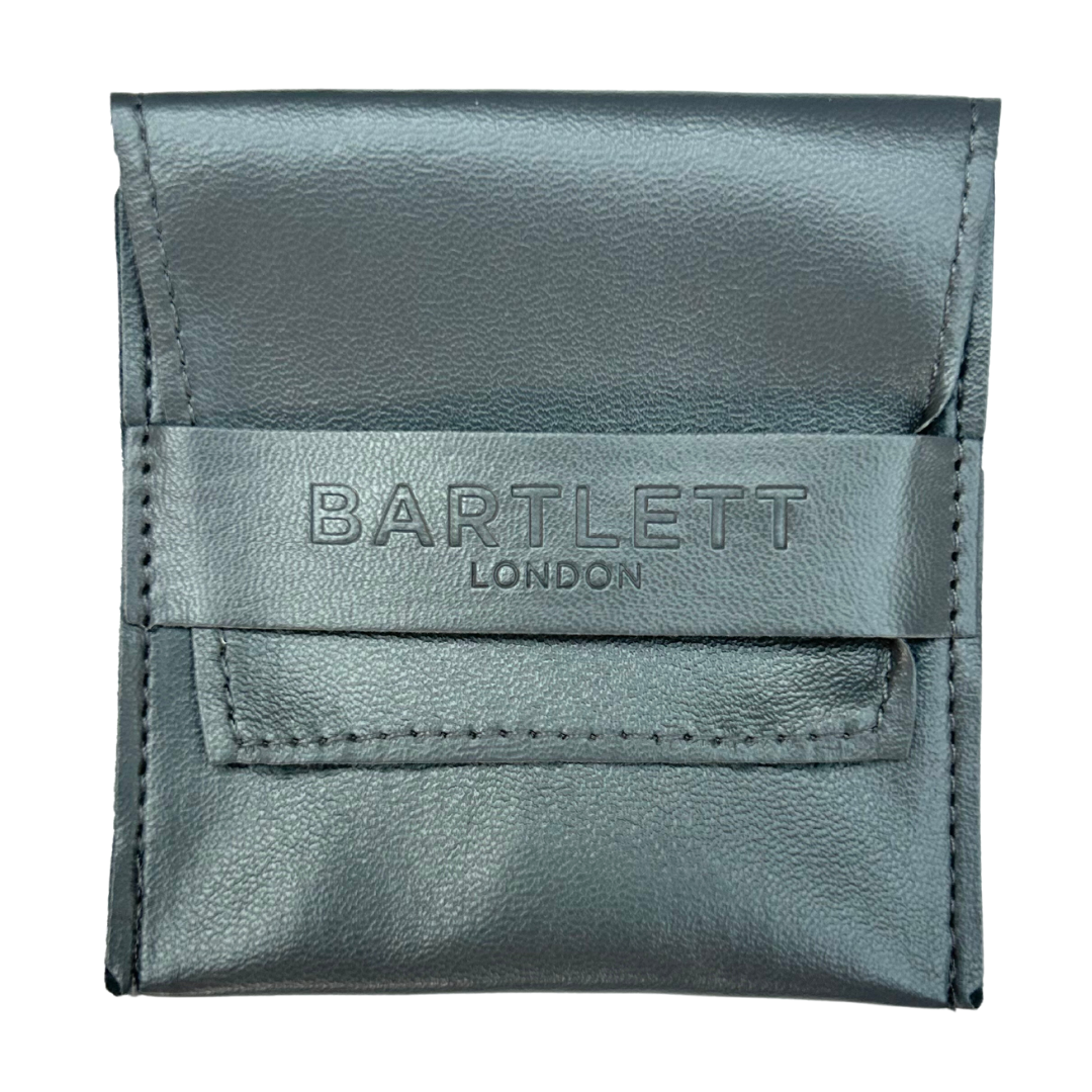 Bartlett London Men's Black Lava Rock Beaded Bracelet