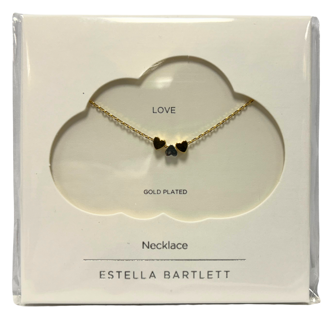 Estella Bartlett Multi Heart Necklace - 'Love'