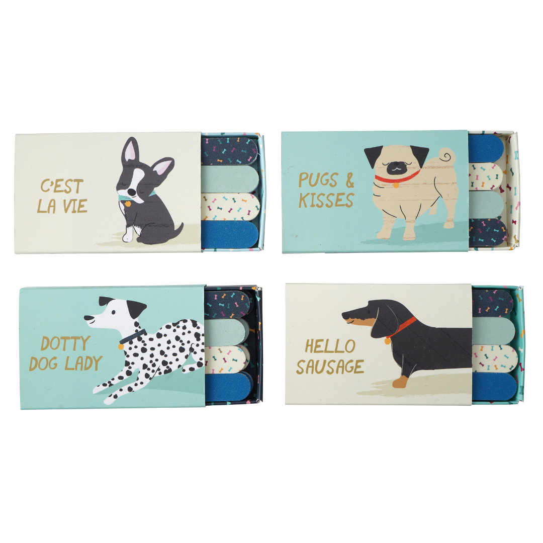 Matchbox Nail Files: Choose Dog or Cat design