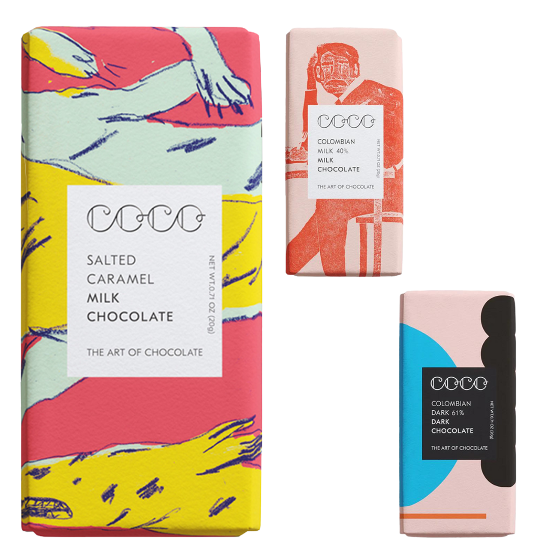 Coco Chocolatier Chocolate Bar 20g
