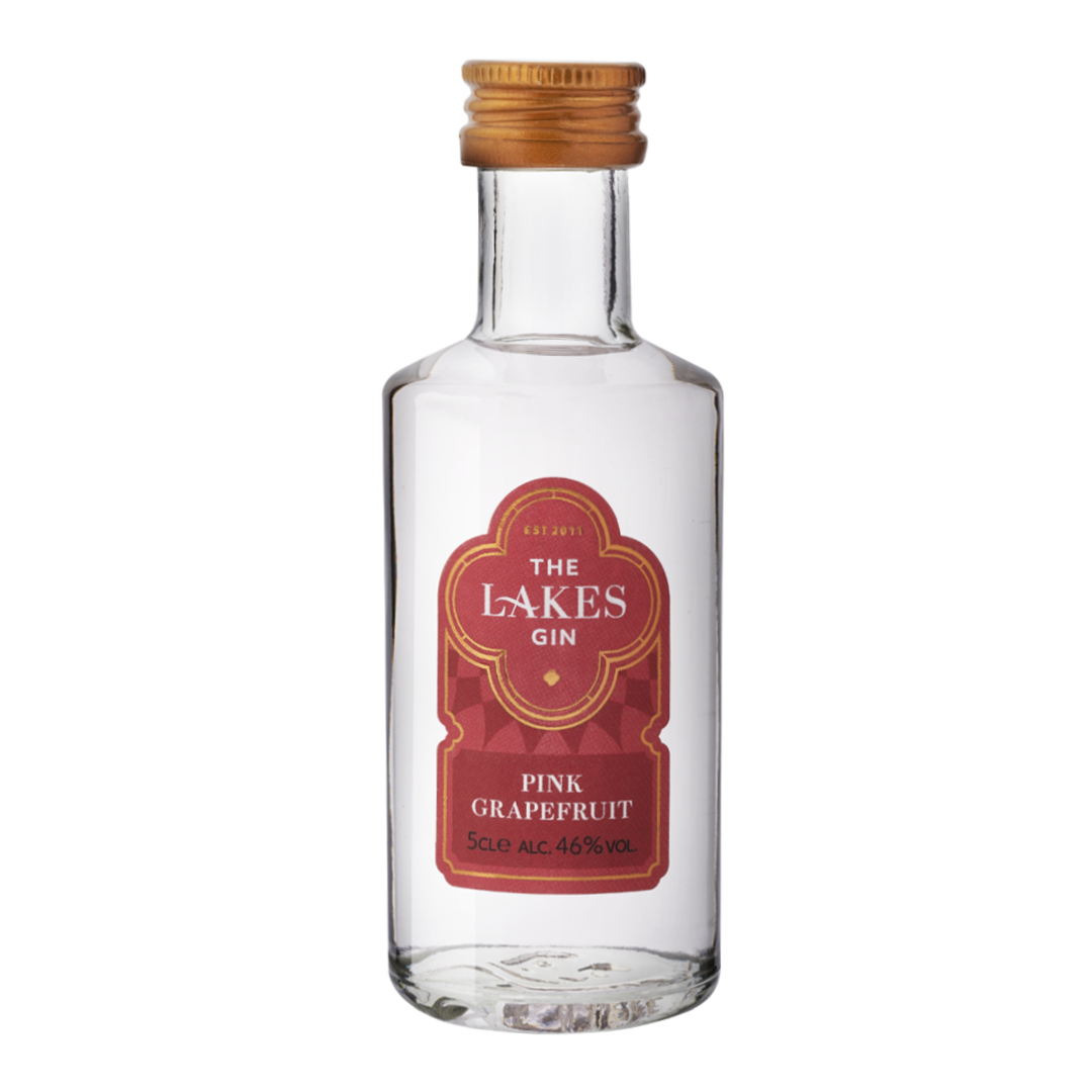 Gin Miniature - The Lakes Distillery Pink Grapefruit Gin 5cl