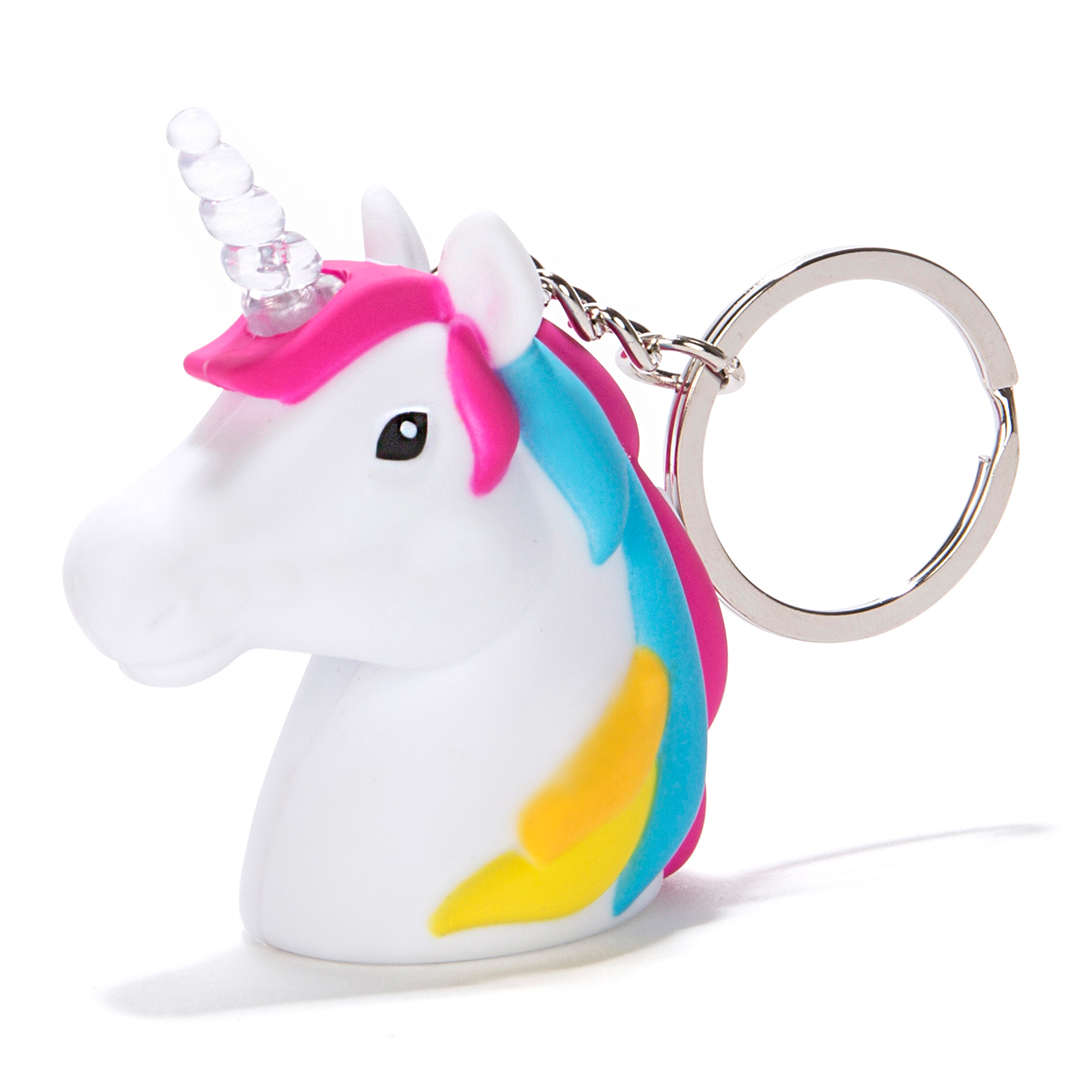 Unicorn LED Keychain