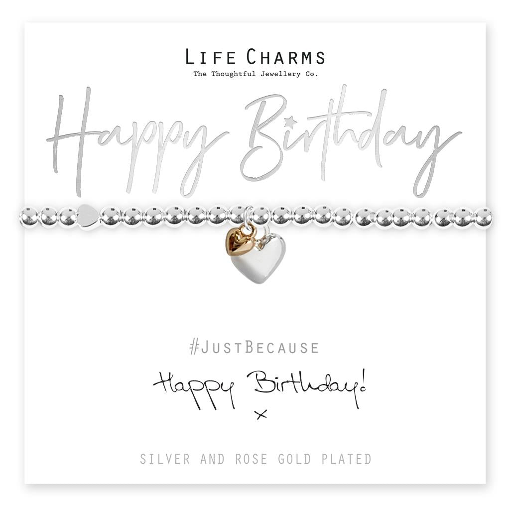 Life Charms - 'Happy Birthday!' Bracelet