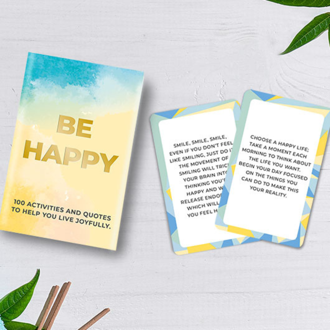 Be Happy Cards - 100 Activities and Quotes