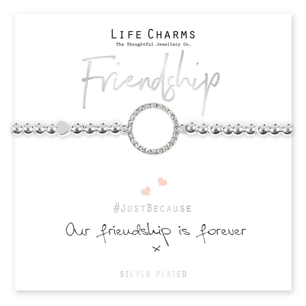 Life Charms Sentiment Bracelet: Friend/ Mum/ Sister